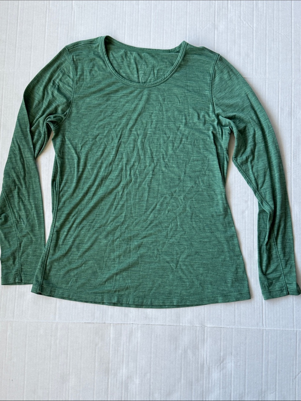 Classic Women’s Woolx Long-Sleeve Remi Tee - Green size Large L